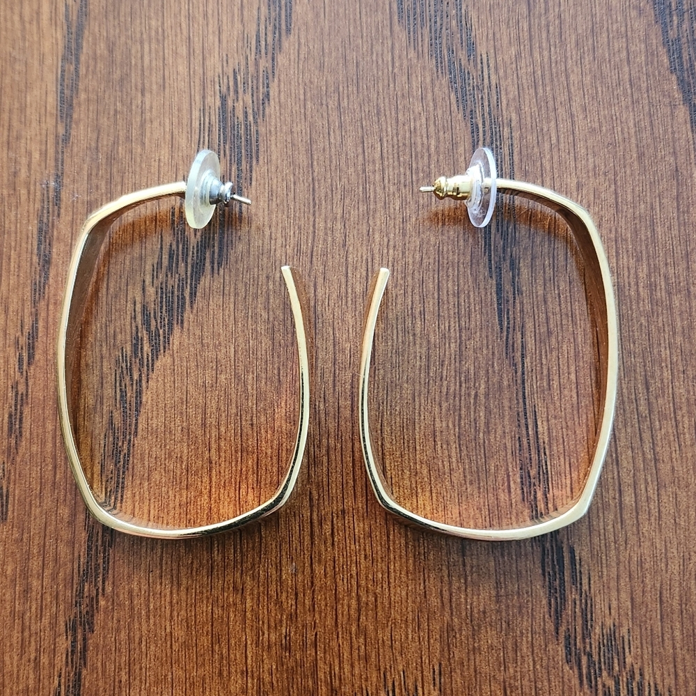 Elegant Gold Hoop Earrings